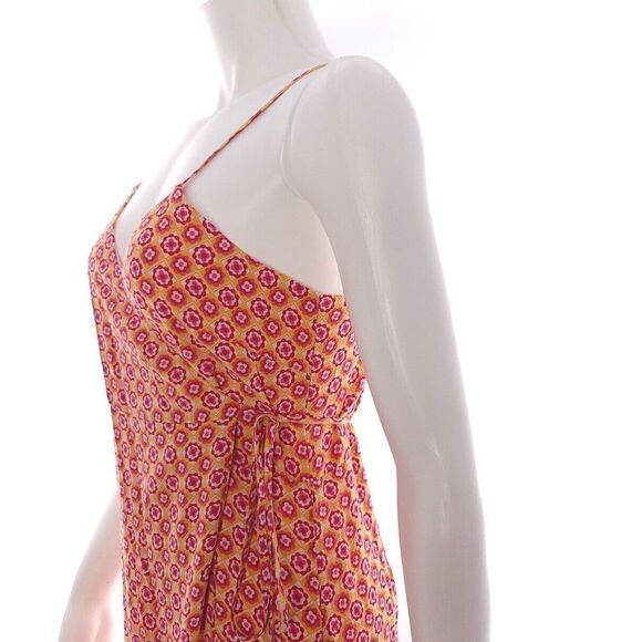 L Space Junie Patterned High-Low Wrap Dress Womens Size M - Picture 8 of 11